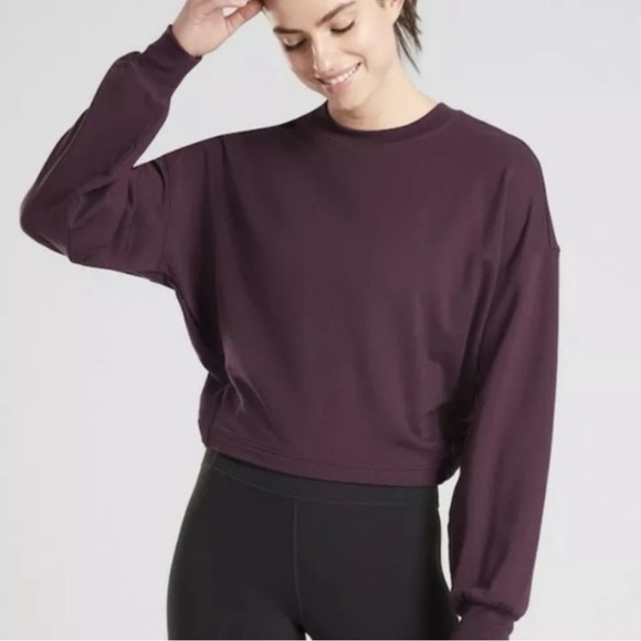Athleta Tie-Back Sweatshirt - Picture 2 of 5